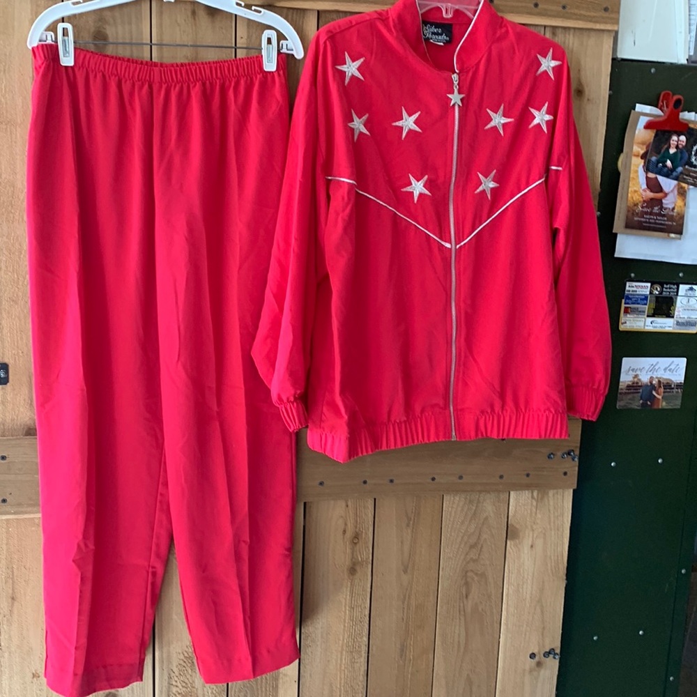 Woman’s Tracksuit By Silver Threads Size Large